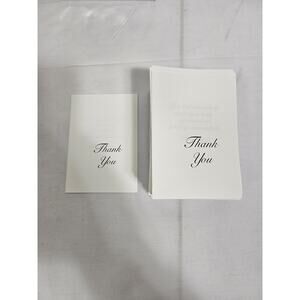 Funeral Thank You Cards with Envelopes | 50 Sympathy Cards - NIP